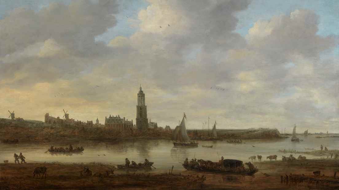 Jan van Goyen, View of Rhenen