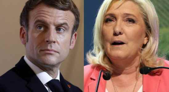 1st round 2nd round Towards a tight Macron Le Pen duel