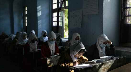 Afghan middle school and high school girls deprived of school