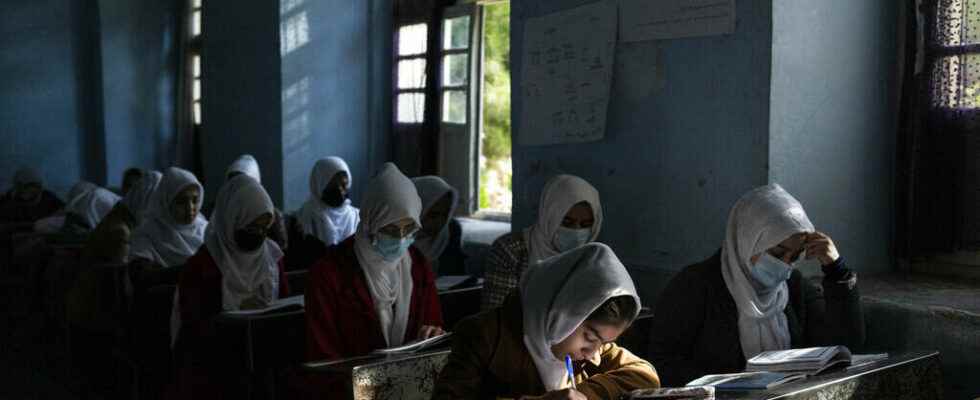 Afghan middle school and high school girls deprived of school
