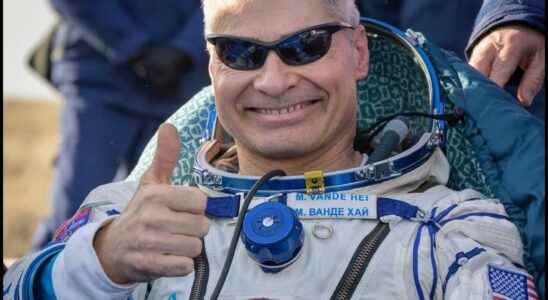 An American astronaut landed in Baikonur with two Russian cosmonauts