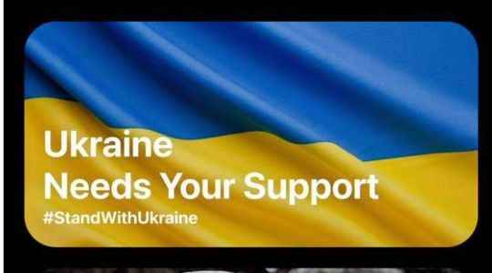 Appeals for donations images of war Reface the Ukrainian app