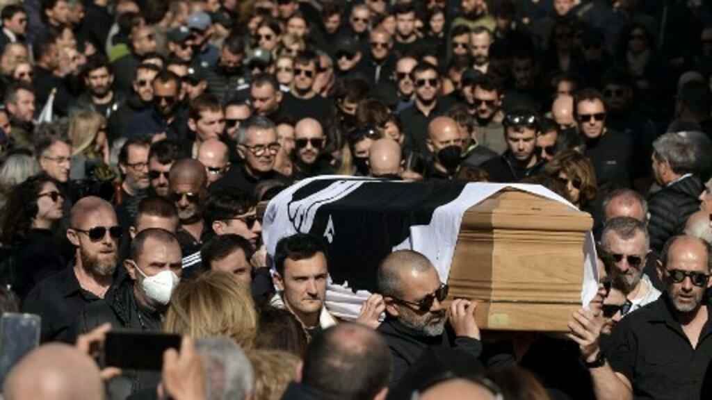 At the funeral of Yvan Colonna, 