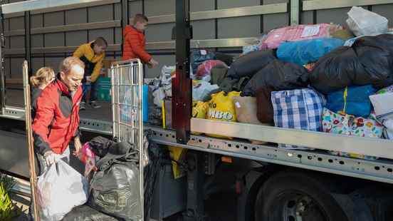 Baarn police unions collect relief supplies for Ukraine