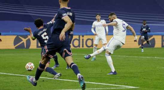 Benzema overthrows PSG Real in the quarters