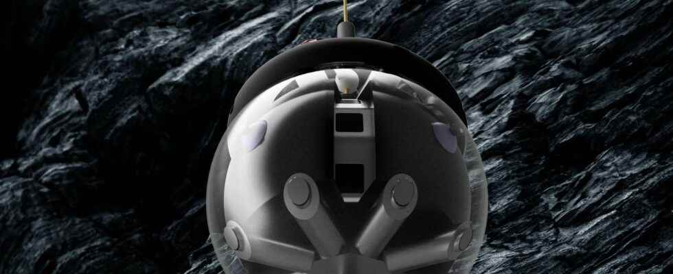 Daedalus a robot to explore the cavities and underground passages