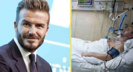 David Beckham gave his Instagram account to a Ukrainian doctor