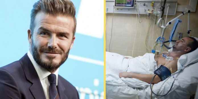 David Beckham gave his Instagram account to a Ukrainian doctor