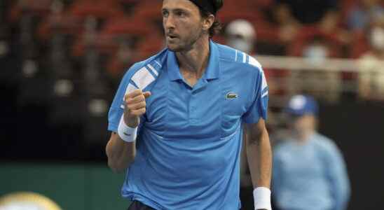 Davis Cup Rinderknech brings the first point to France