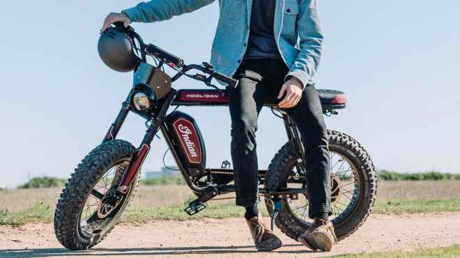 Electric bike from Indian Motorcycle and Super73 partnership