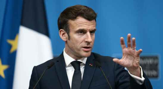 Emmanuel Macron announces a European initiative to alleviate the shortage