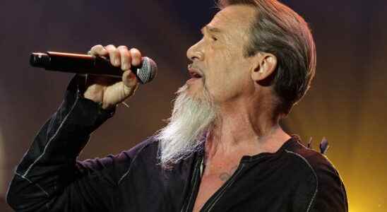 Florent Pagny despite his cancer and his chemo a return