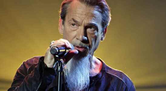 Florent Pagny with lung cancer the singer back on stage