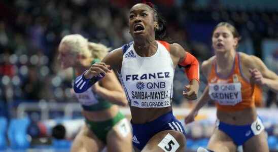 Frenchwoman Cyrena Samba Mayela crowned indoor world champion in the 60m