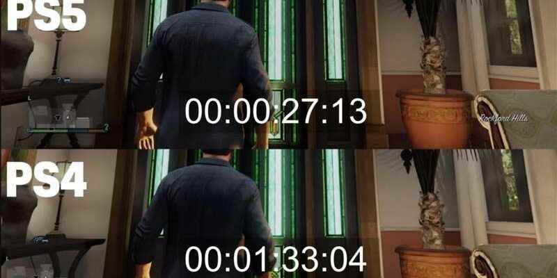 GTA 5 load time on PS5 is 3x faster than