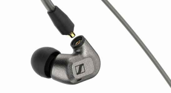 High end headphones with zirconium body Sennheiser IE 600