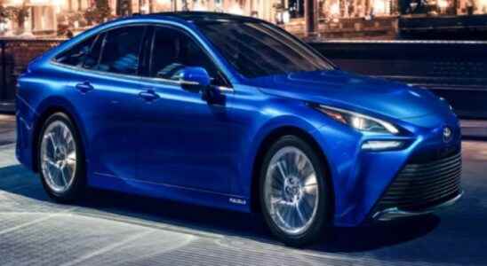 Hydrogen Fueled Toyota Mirai Unveiled