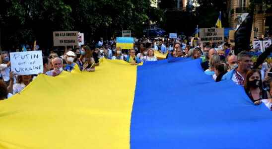 In Buenos Aires a big march to support Ukraine and