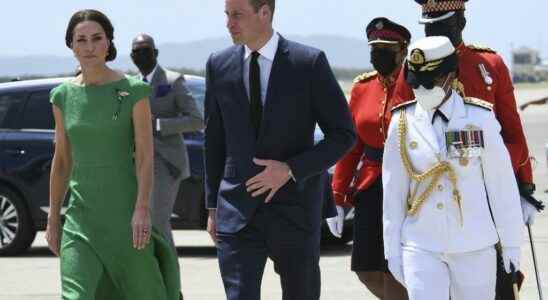 In the Caribbean the tour of Prince William and Kate
