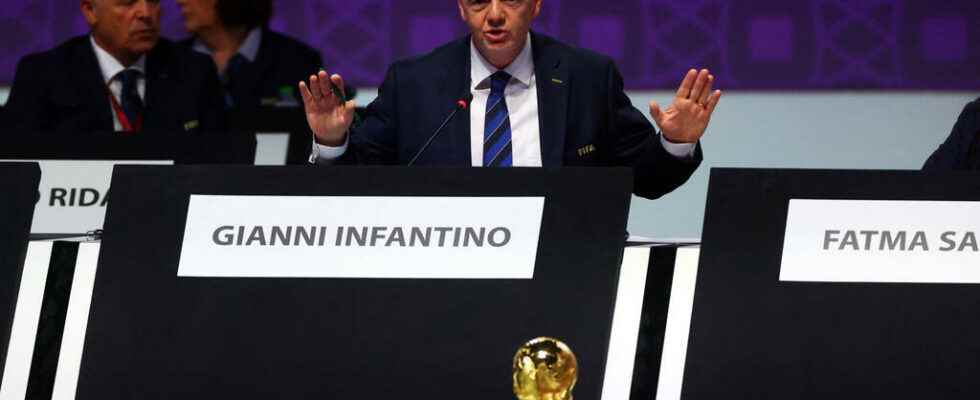 Infantino procrastinates on a two year World Cup but advances on