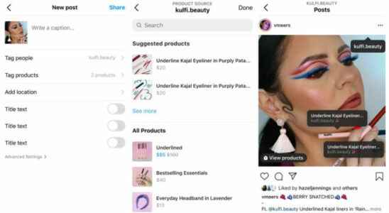 Instagram launches product tagging system