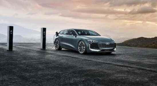 It sheds light on the future Audi A6 Avant e tron