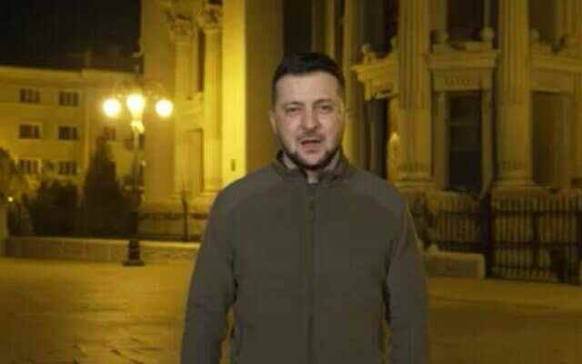 Last Minute New video message from Zelenskiy Its time