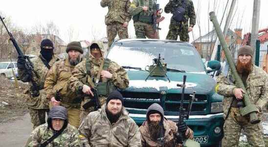 Last minute Chechens fighting against Russia in Ukraine We came