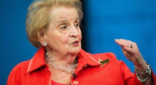 Madeleine Albright at LExpress in 2003 I was perceived as