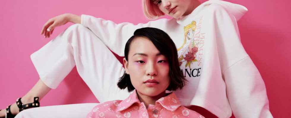 Maje invites Sailor Moon for a girly collection