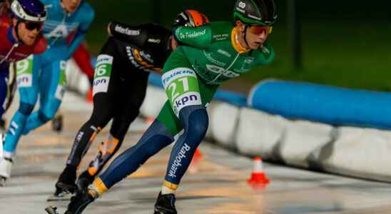 Marathon skater Evert Hoolwerf takes victory in third Grand Prix