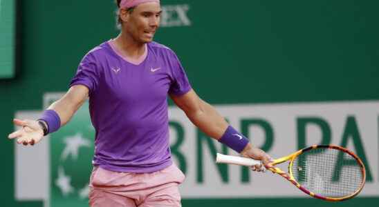 Monte Carlo Tournament 2022 hit in the ribs Rafael Nadal package