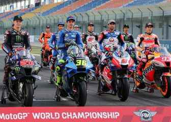 MotoGP Camaraderie between grid mates before the battle