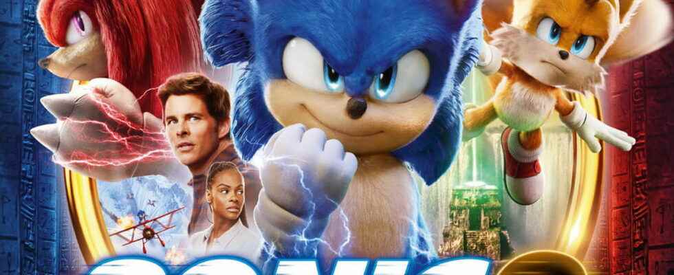 Movie releases for children Sonic 2 in theaters this March