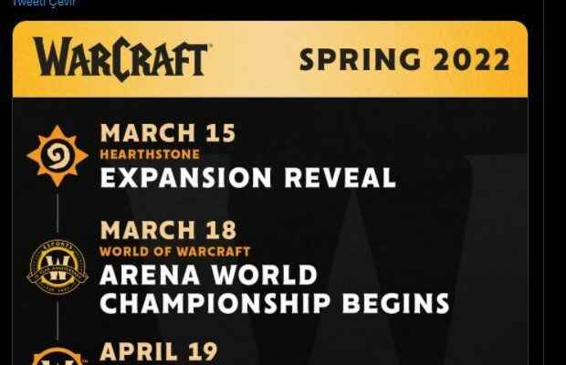 New World Of Warcraft add on pack to be announced on