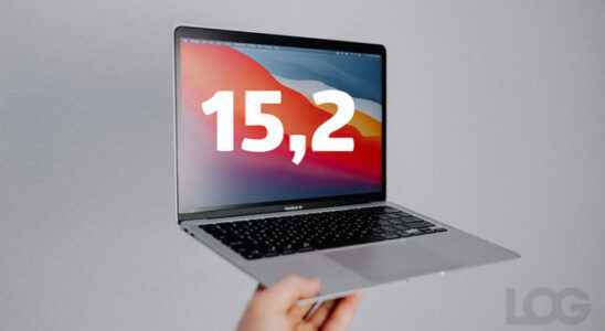 Now it seems certain MacBook model with 152 inch screen is