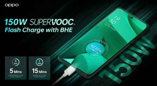 OPPO announces 150W SuperVOOC fast charging system MWC 2022