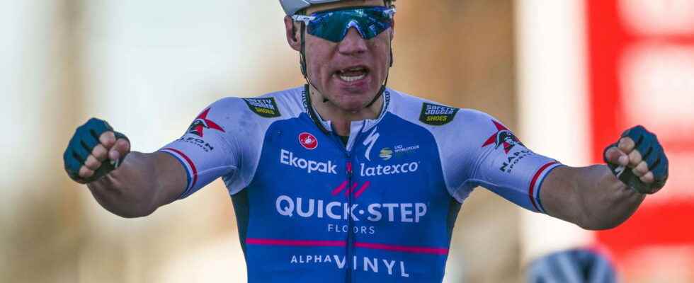 Paris Nice victory for Jakobsen Laporte still in yellow