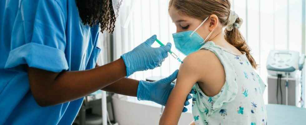 Pfizer vaccine in 5 11 year olds effectiveness against contamination would
