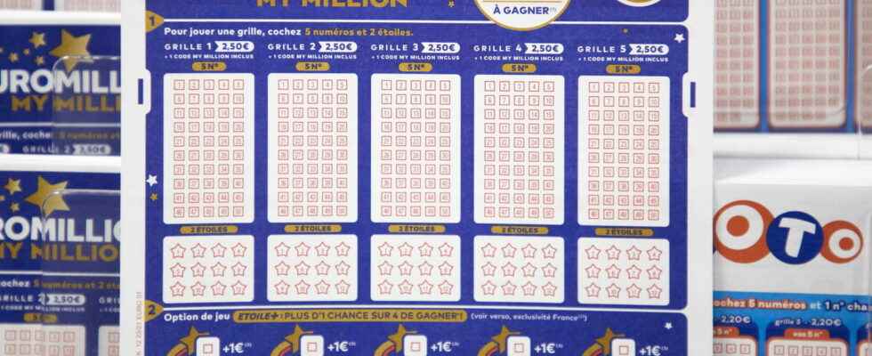 Result of the Euromillions FDJ the draw for Tuesday March