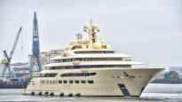 Russian billionaires mega yacht on sanctions list US sets up