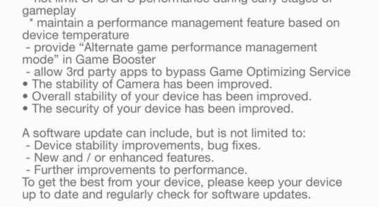 Samsung Galaxy S22 update released