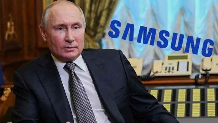 Samsung Stopped Product Shipment to Russia