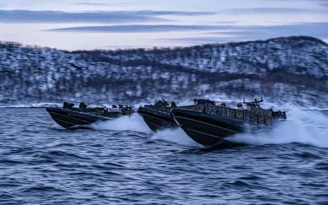 Shots from NATOs giant exercise in Norway British Royal Marines