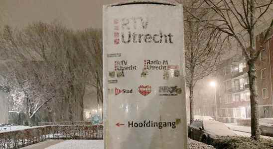 Snow passes over the province of Utrecht more than 600