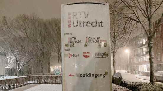 Snow passes over the province of Utrecht more than 600