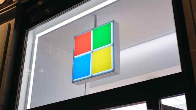 Software giant Microsoft was included in the Russian bans today