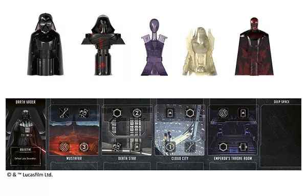 Star Wars themed board game Star Wars Villainous is coming