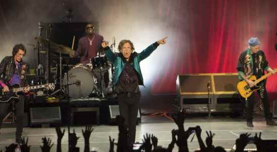 The Rolling Stones in concert in Paris and Lyon where