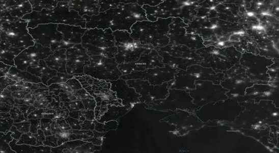 The images taken by NASA were astonishing Ukraine darkened